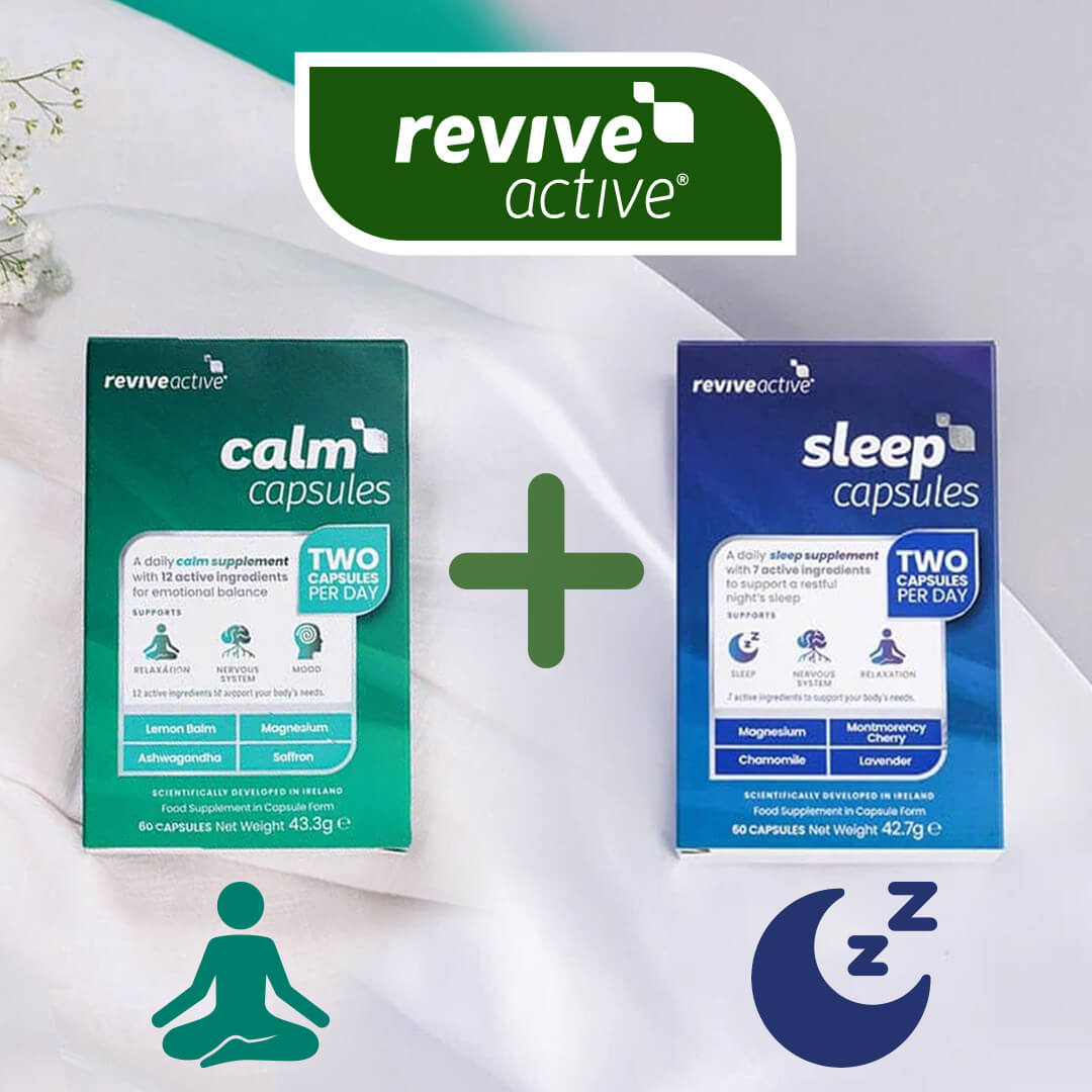 Posílení koncentrace a spánku s Calm a Sleep od Revive Active